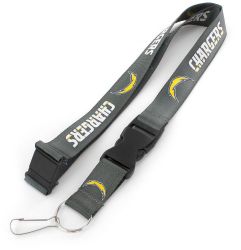 CHARGERS (CHARCOAL) TEAM LANYARD