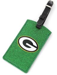 PACKERS (GREEN) SPARKLE BAG TAG (OC)