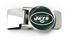 JETS CLASSIC MONEY CLIP (SILVER)
