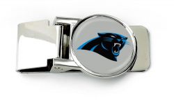 PANTHERS CLASSIC MONEY CLIP (SILVER)