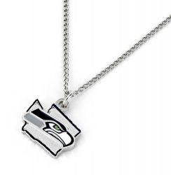 SEAHAWKS - STATE DESIGN NECKLACE