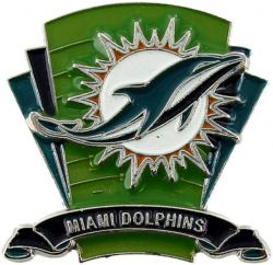 DOLPHINS LOGO FIELD PIN