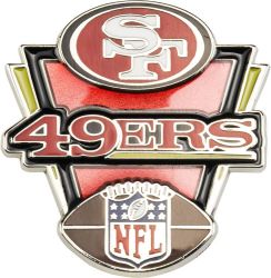 49ERS VICTORY PIN