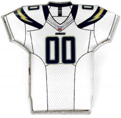 CHARGERS JERSEY PIN - HOME