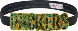 PACKERS SEQUINS & BEADS ELASTIC HEAD BAND