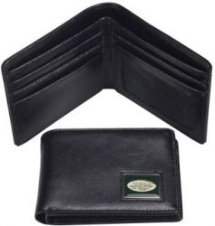 JETS LEATHER RFID TRAVEL WALLET (OC)