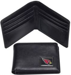 CARDINALS LEATHER RFID TRAVEL WALLET (OC)