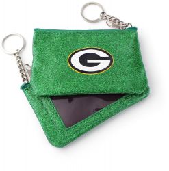 PACKERS (GREEN) SPARKLE COIN PURSE (OC)