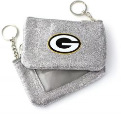 PACKERS (SILVER) SPARKLE COIN PURSE (OC)