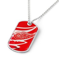 RED WINGS DYNAMIC DOG TAG