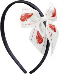 RED WINGS BOW HEADBAND