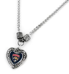 PANTHERS HEART PENDANT