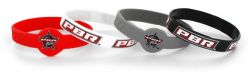 PBR SILICONE BRACELETS (RED/BLACK/GRAY/WHITE) 4-PACK