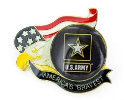 AMERICA'S BRAVEST ARMY PIN