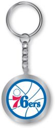 76ERS SPINNING KEYCHAIN