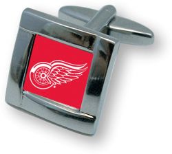 RED WINGS SQ CUFF LINKS